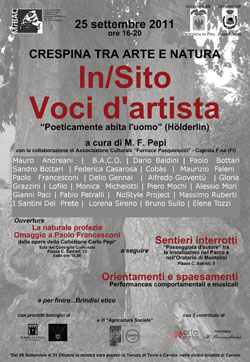 Locandina Voci d'Artista